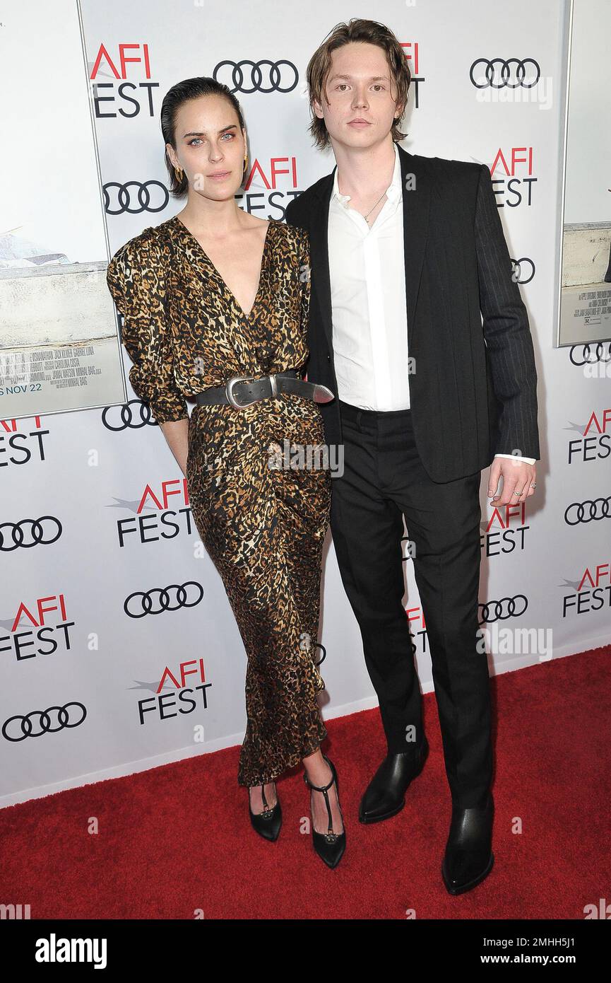 Tallulah Willis, left, and Jack Kilmer attend 2019 AFI Fest "Hala" at