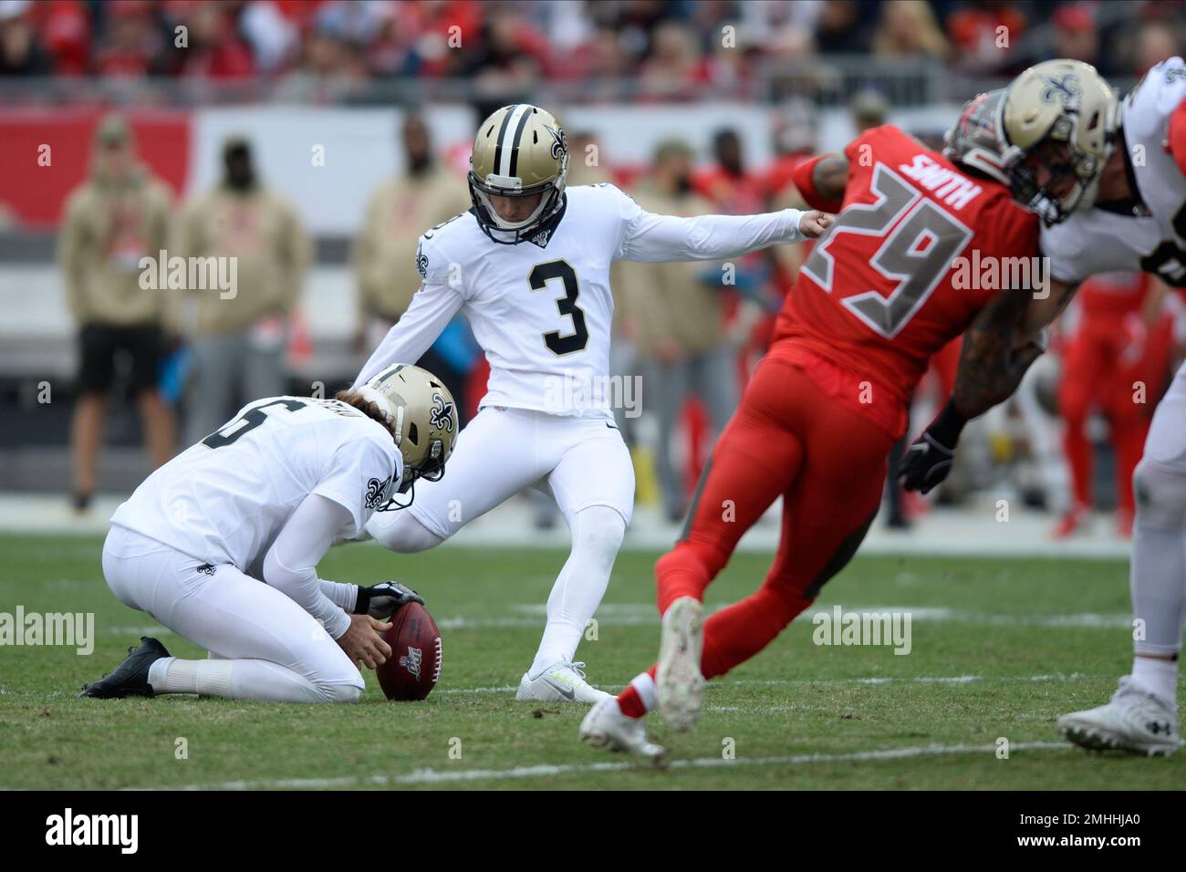 Will Lutz makes field goal in OT, Saints beat Bears 26-23