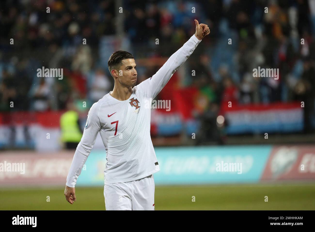 Portugal s Cristiano Ronaldo Celebrates His Team s 2 0 Victory At The portugal-s-cristiano-ronaldo-celebrates-his-team-s-2-0-victory-at-the