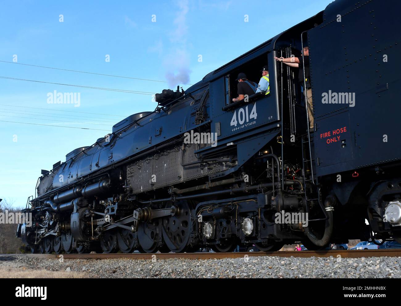 The Union Pacific's historic Big Boy steam locomotive No. 4014 travels ...