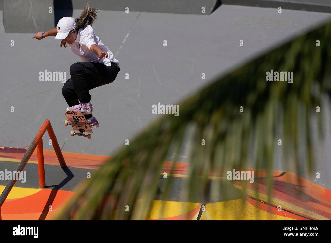 Pamela Rosa CORRECTS NAME OF CHAMPIONSHIP - Pamela Rosa of Brazil competes in the ...