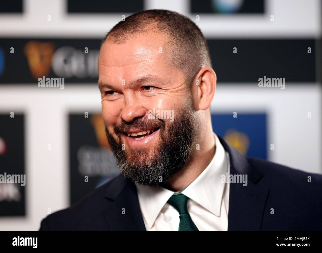 Farrell Coach File photo dated 23-01-2023 of Ireland head coach Andy Farrell who ...