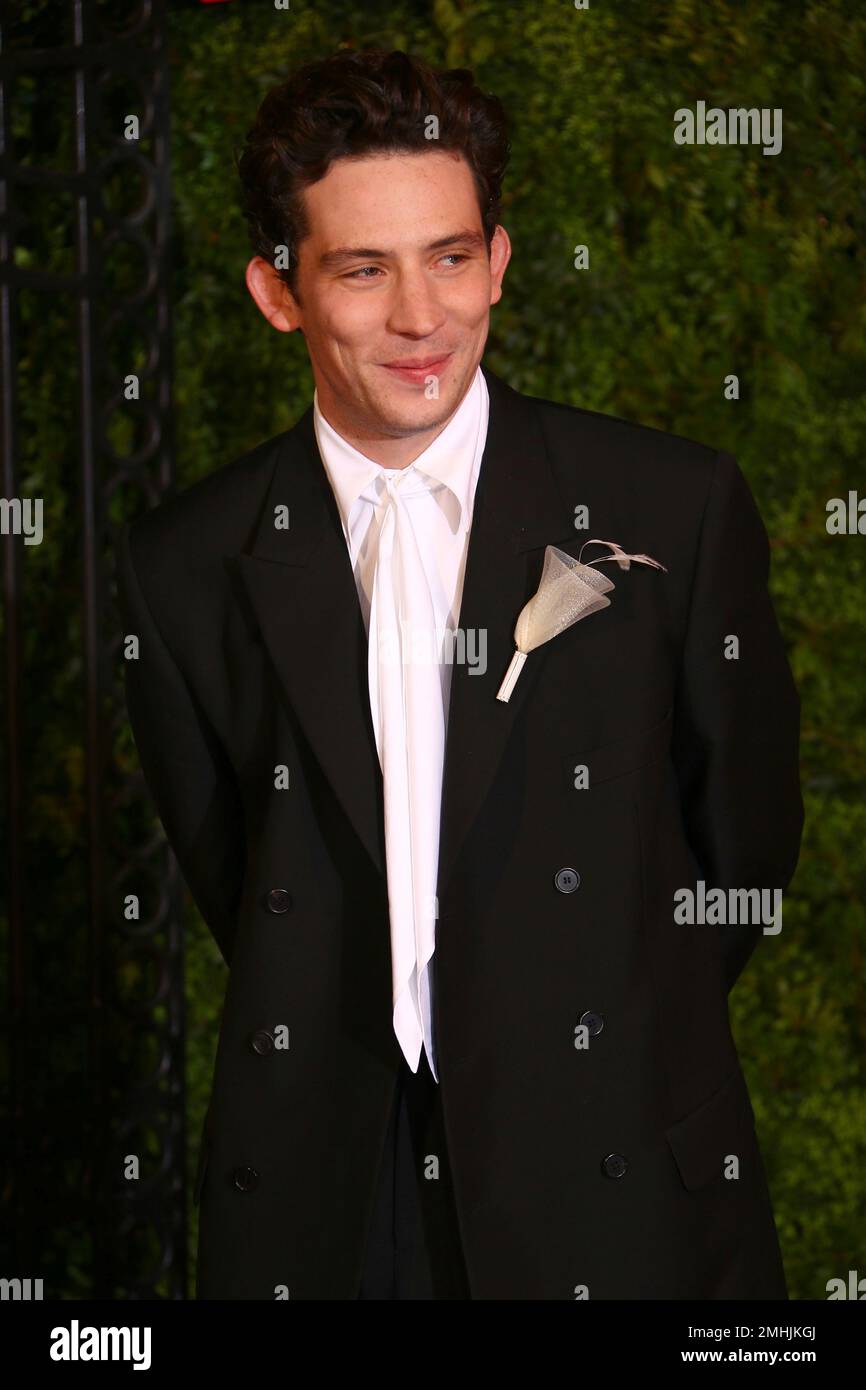 Actor Josh O'Connor poses for photographers upon arrival at the World