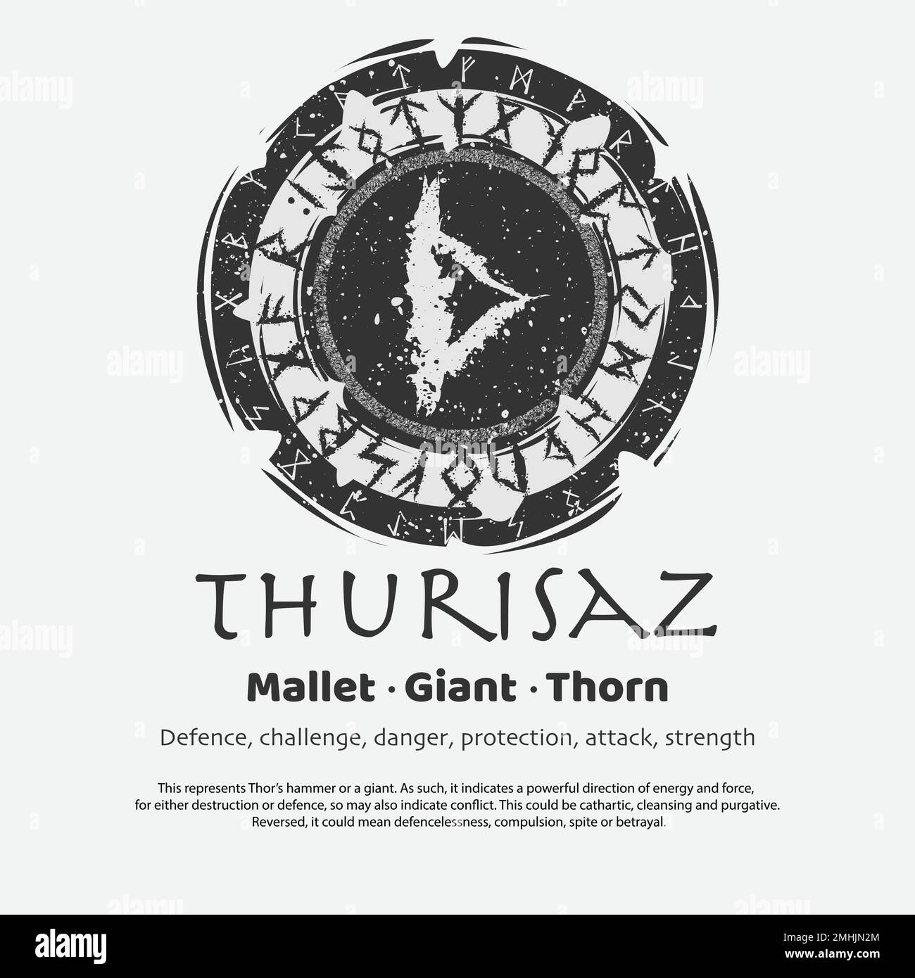 Viking Thurisaz Rune Dark Circle Shield Stock Vector Image Art Alamy viking-thurisaz-rune-dark-circle-shield-stock-vector-image-art-alamy