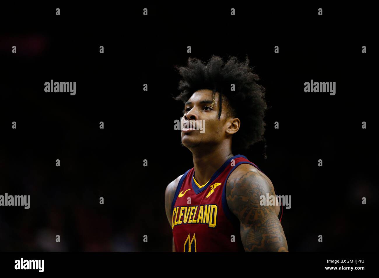 Cleveland Cavaliers' Kevin Porter Jr. plays during an NBA basketball game against the