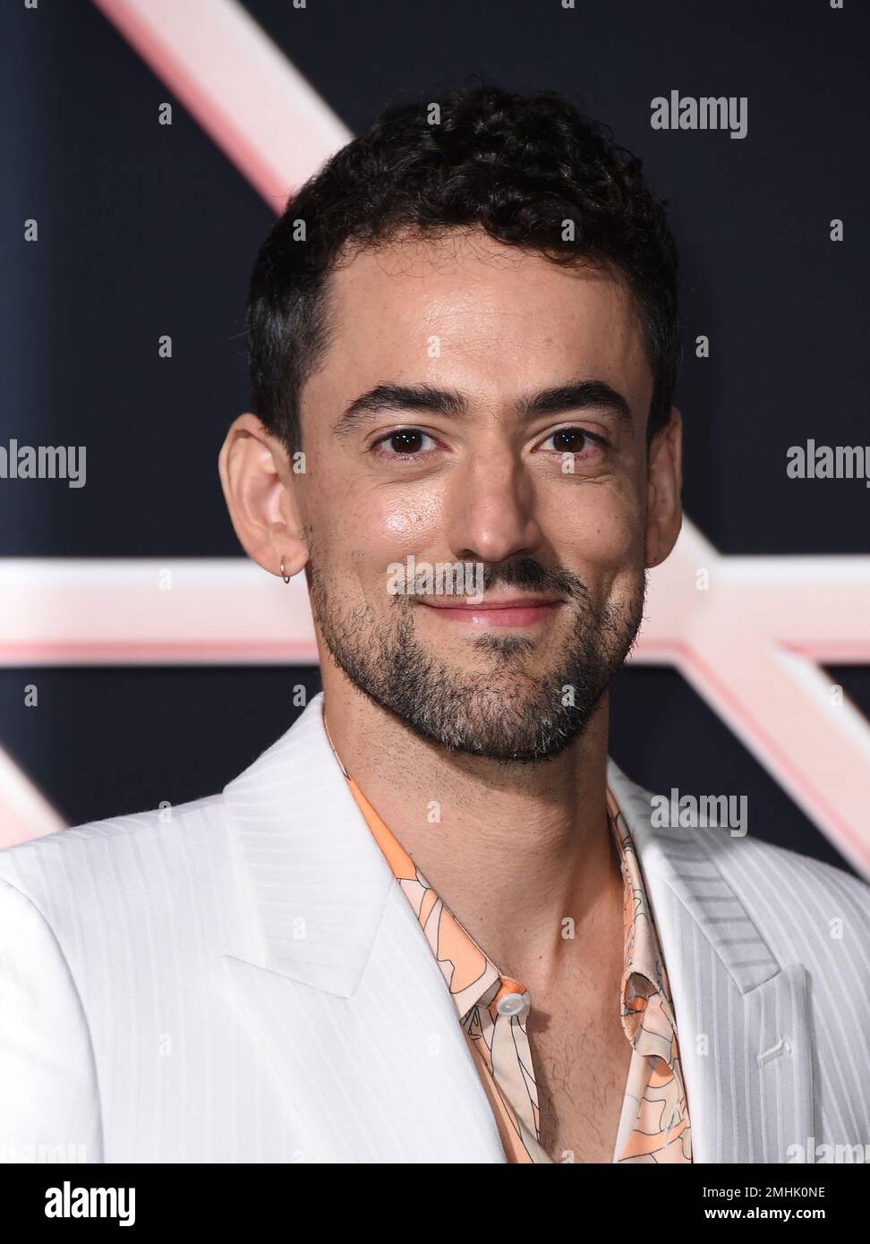 Luis Gerardo Mendez arrives at the Los Angeles premiere of “Charlie’s