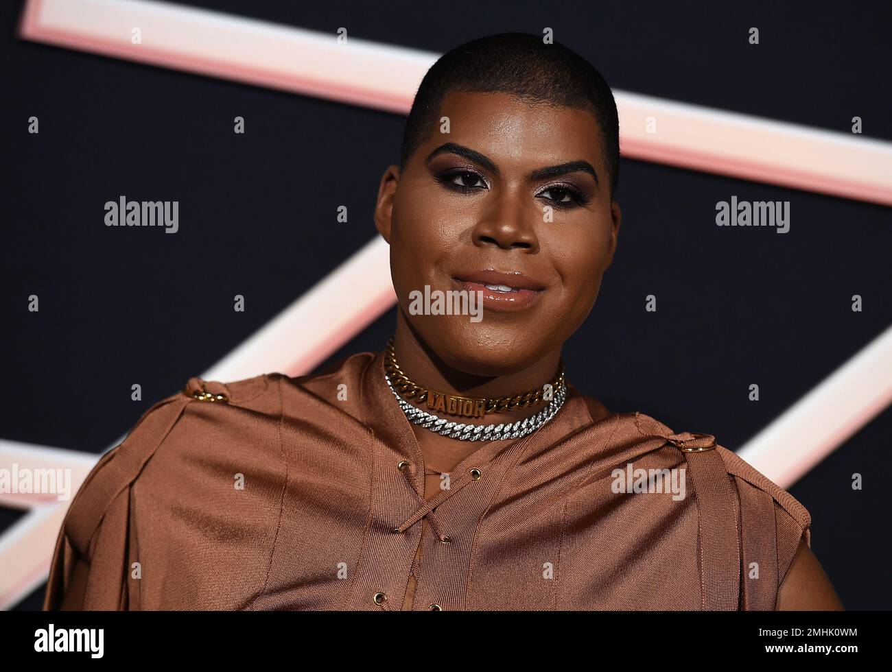 EJ Johnson arrives at the Los Angeles premiere of "Charlie's Angels" at