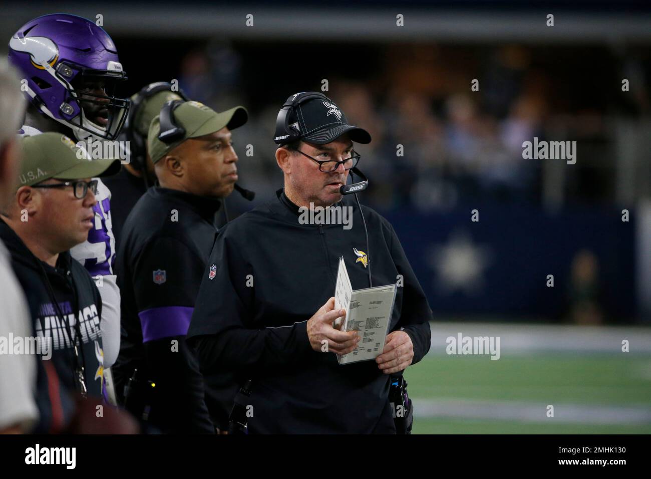 Minnesota Vikings coach Mike Zimmer has been linked to the Cowboys