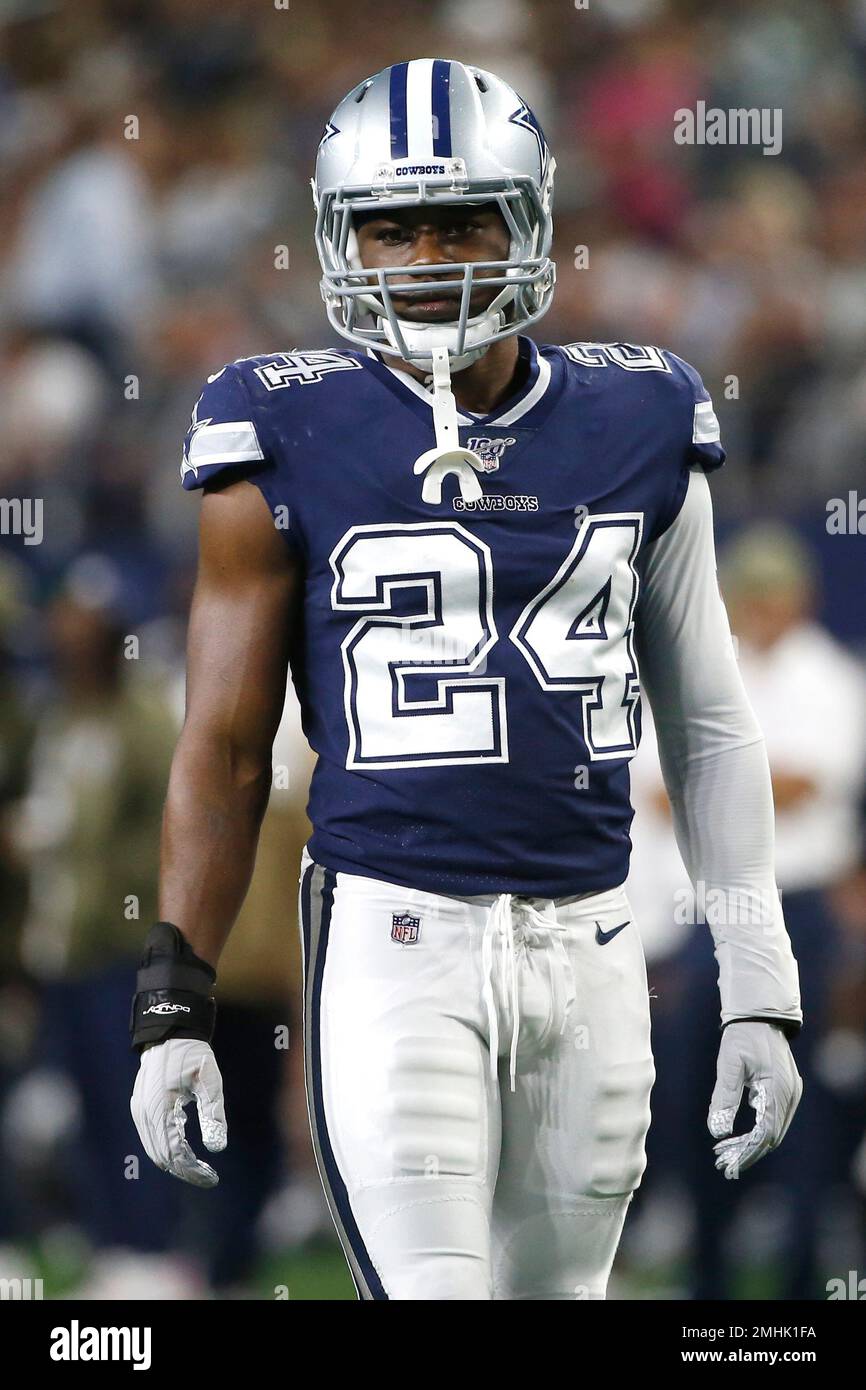 Dallas Cowboys cornerback Chidobe Awuzie (24) lines up against the ...