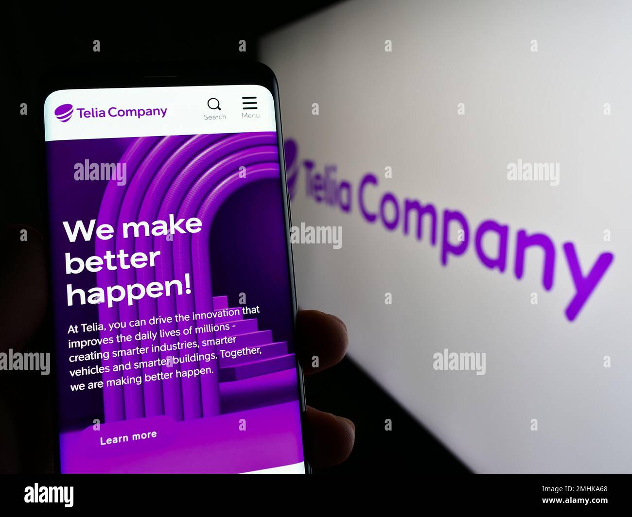 Telia mobile hires stock photography and images Alamy
