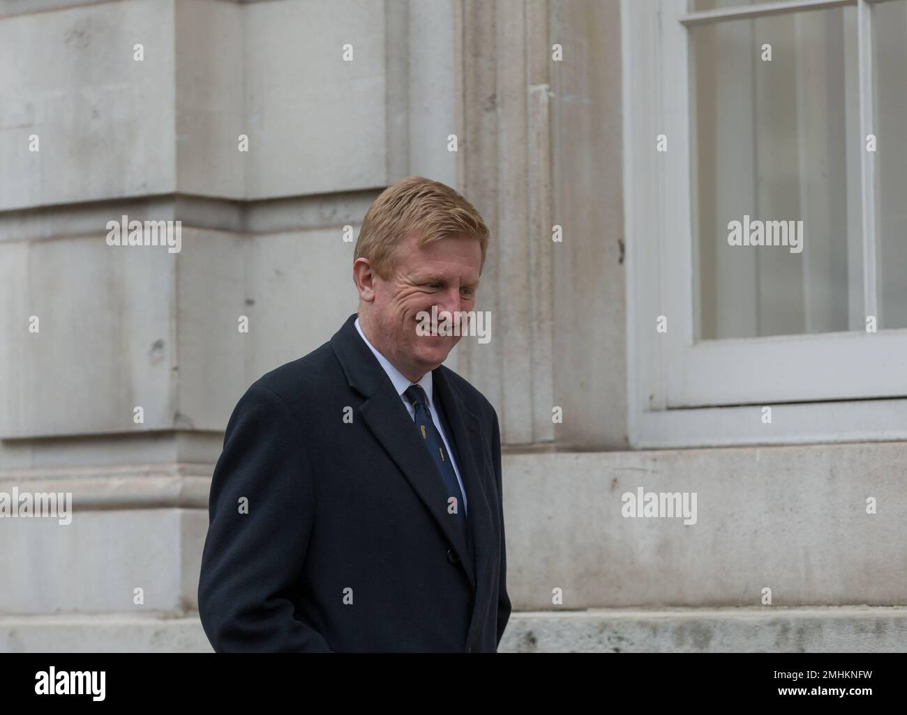 London,UK,.25th jan, 2023 Oliver Dowden Chancellor of Duchy of Lancaster seen in whitehall Stock Photo