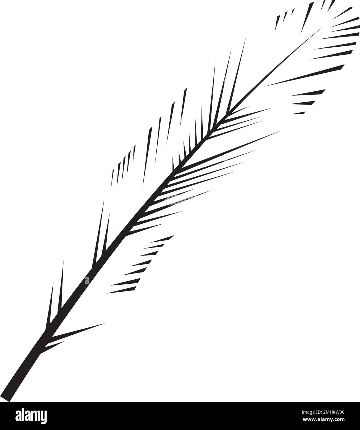 Quill logo vector illustration design template Stock Vector Image & Art