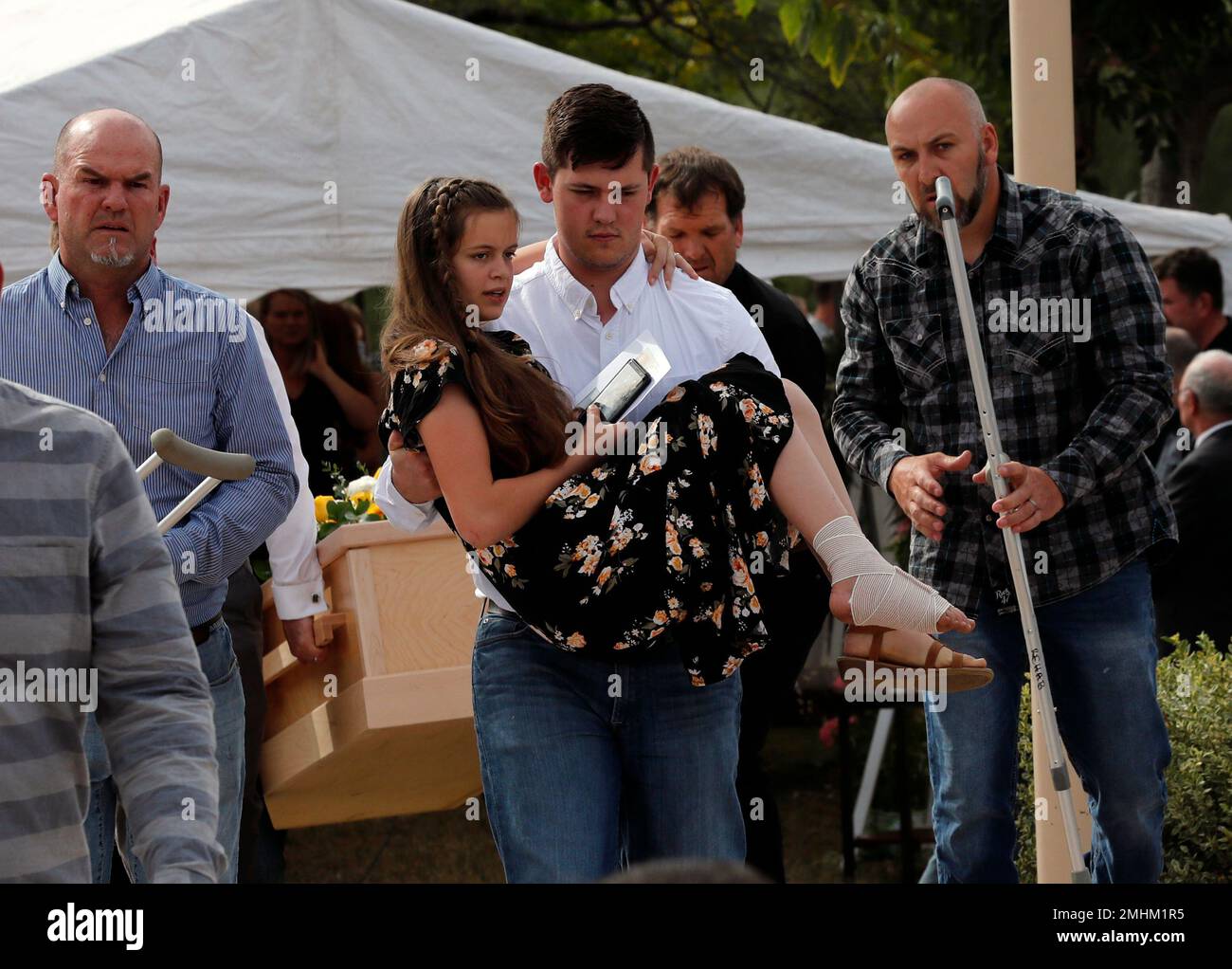 A daughter of Dawna Langford who survived an ambush earlier this week