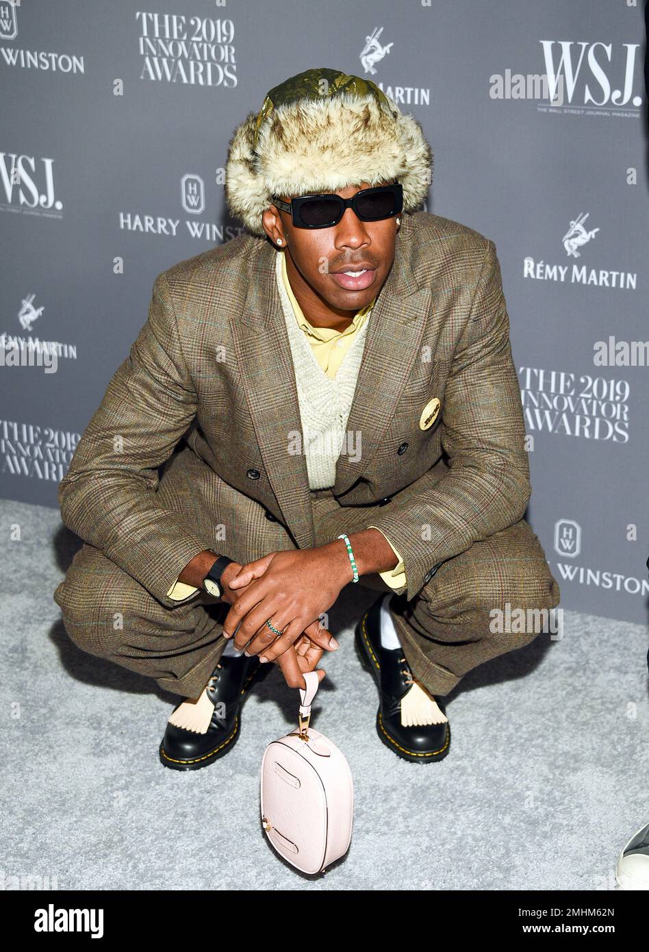Honoree Tyler, the Creator attends the WSJ. Magazine 2019 Innovator Awards  at the Museum of Modern Art on Wednesday, Nov. 6, 2019, in New Yo rk.  (Photo by Evan Agostini/Invision/AP Stock Photo 