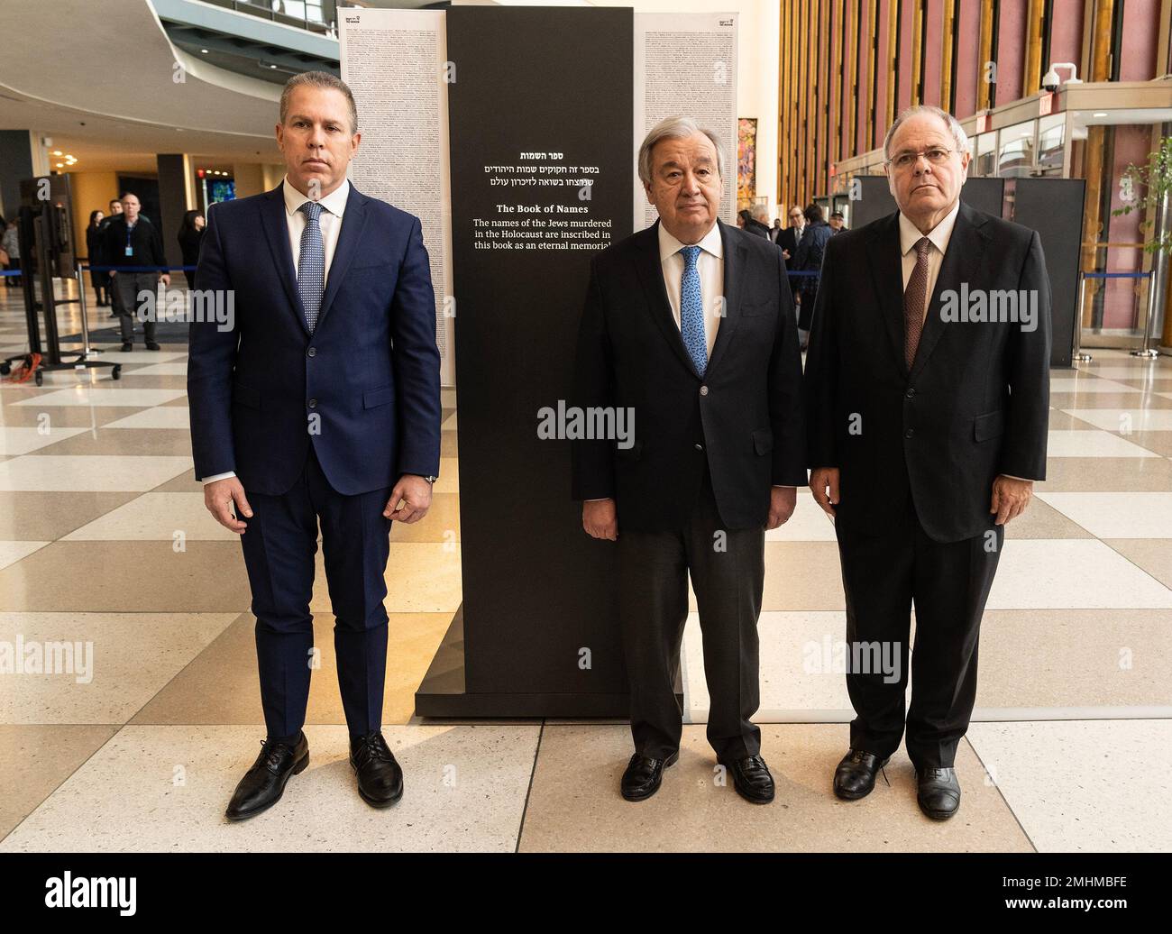 New York, New York, USA. 26th Jan, 2023. Israeli Ambassador and ...