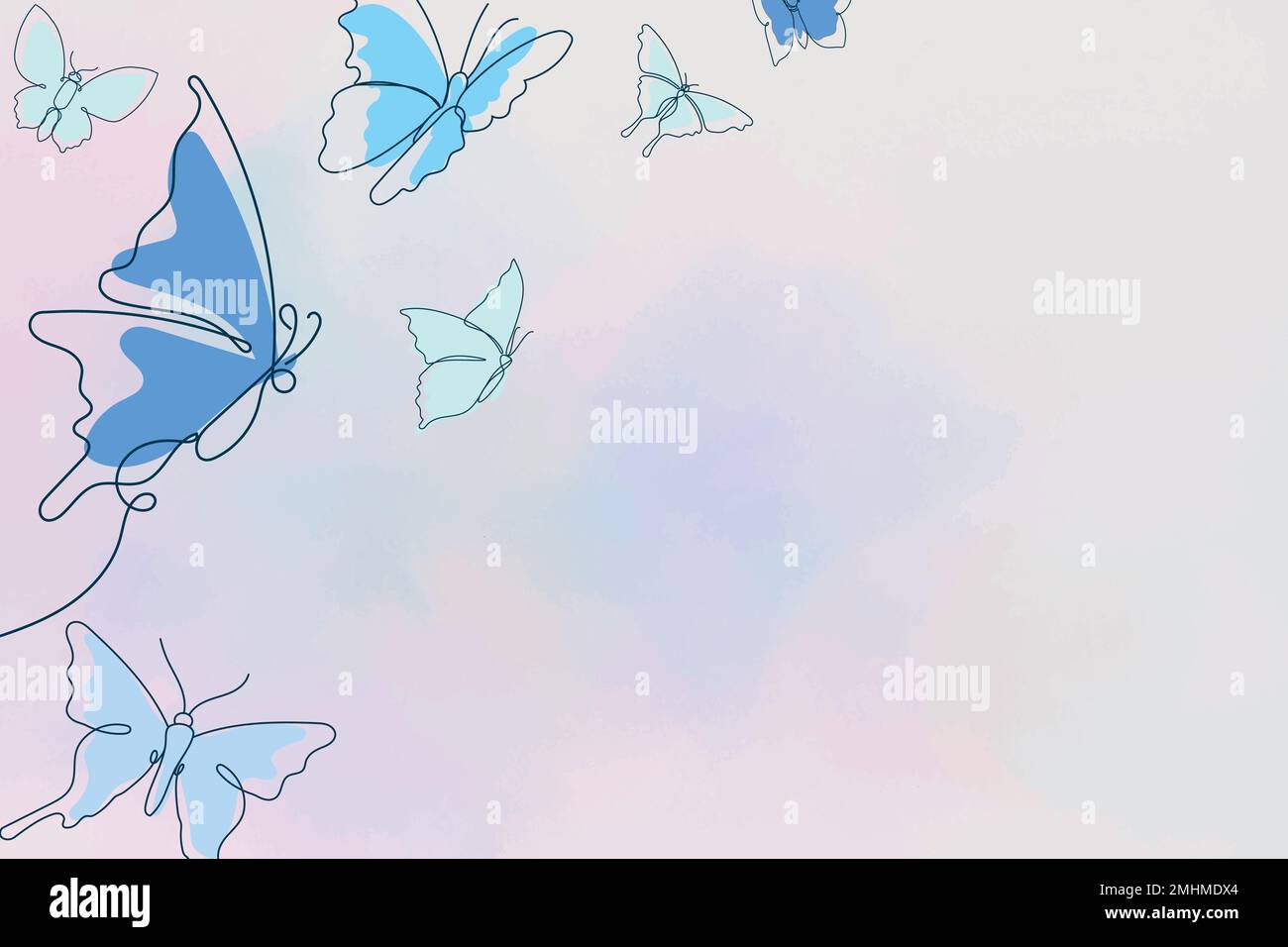 y2k aura aesthetic background. White butterflys on pink background. Soft  pastel girly graphic illustration with 2000s vibe. Can be used as wallpaper  Stock Vector Image & Art - Alamy