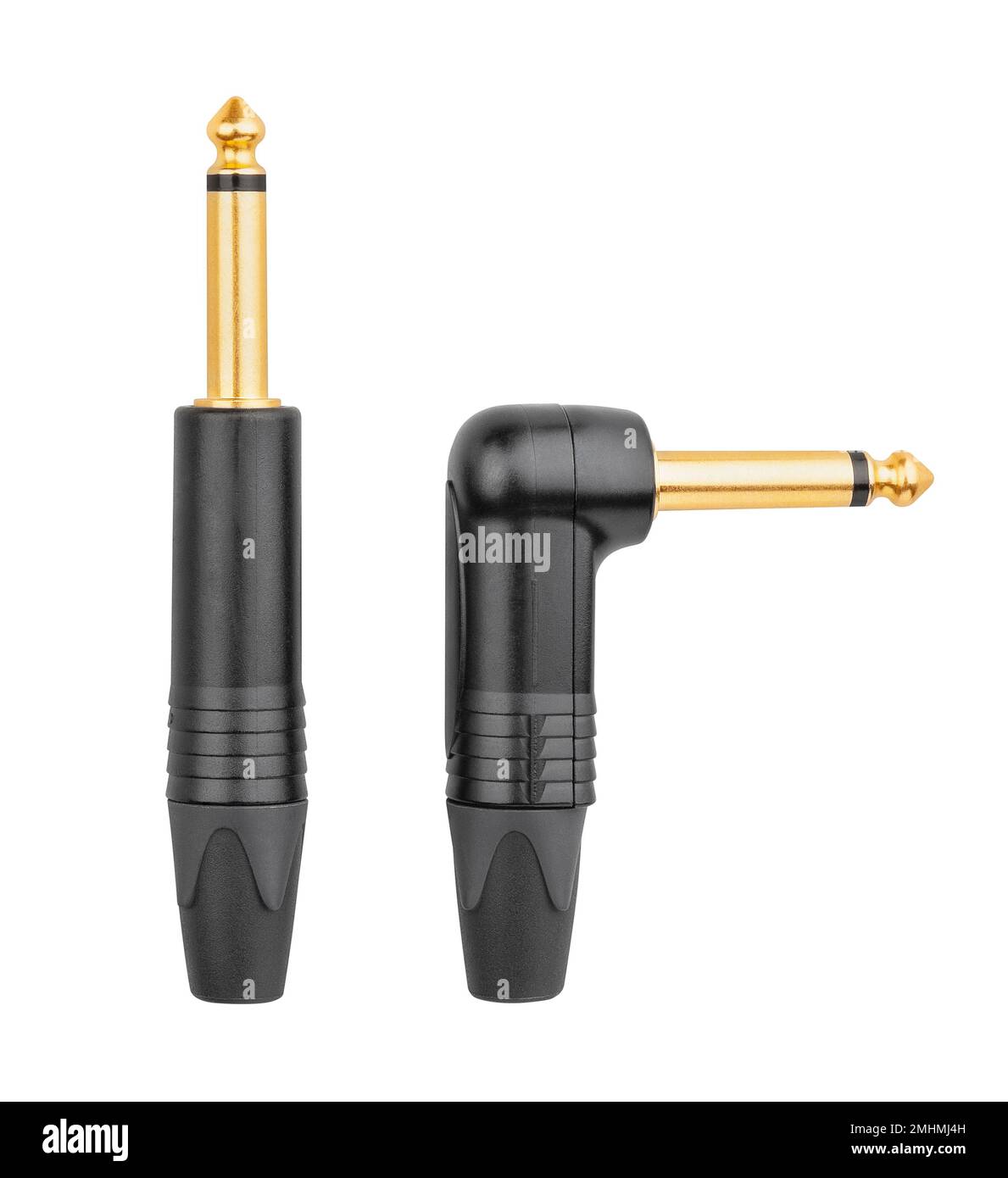 guitar plug jack path isolated on white Stock Photo Alamy