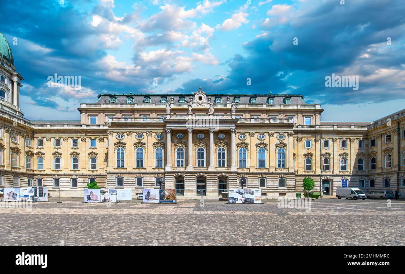 Budapest Hungary History Museum In Buda Castle Royal Palace And budapest-hungary-history-museum-in-buda-castle-royal-palace-and