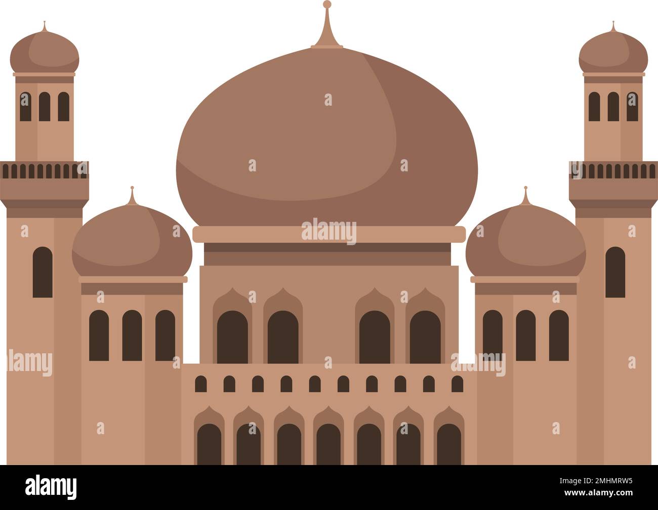 muslim mosque facade Stock Vector Image & Art - Alamy