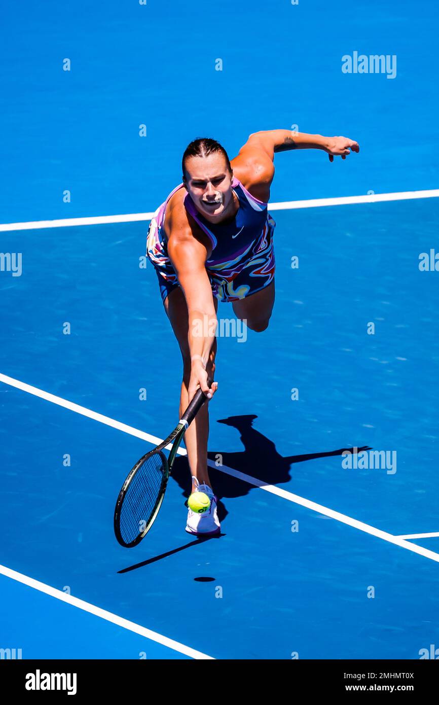 Aryna sabalenka australian open 2023 hi-res stock photography and ...