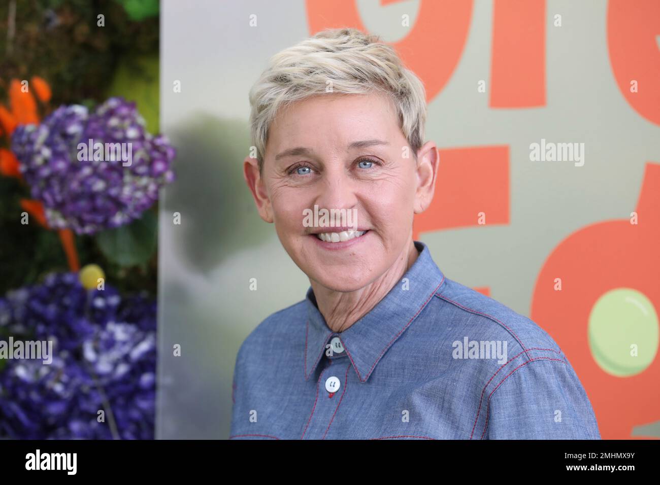 Ellen DeGeneres attends the premiere of Netflix's "Green Eggs and Ham