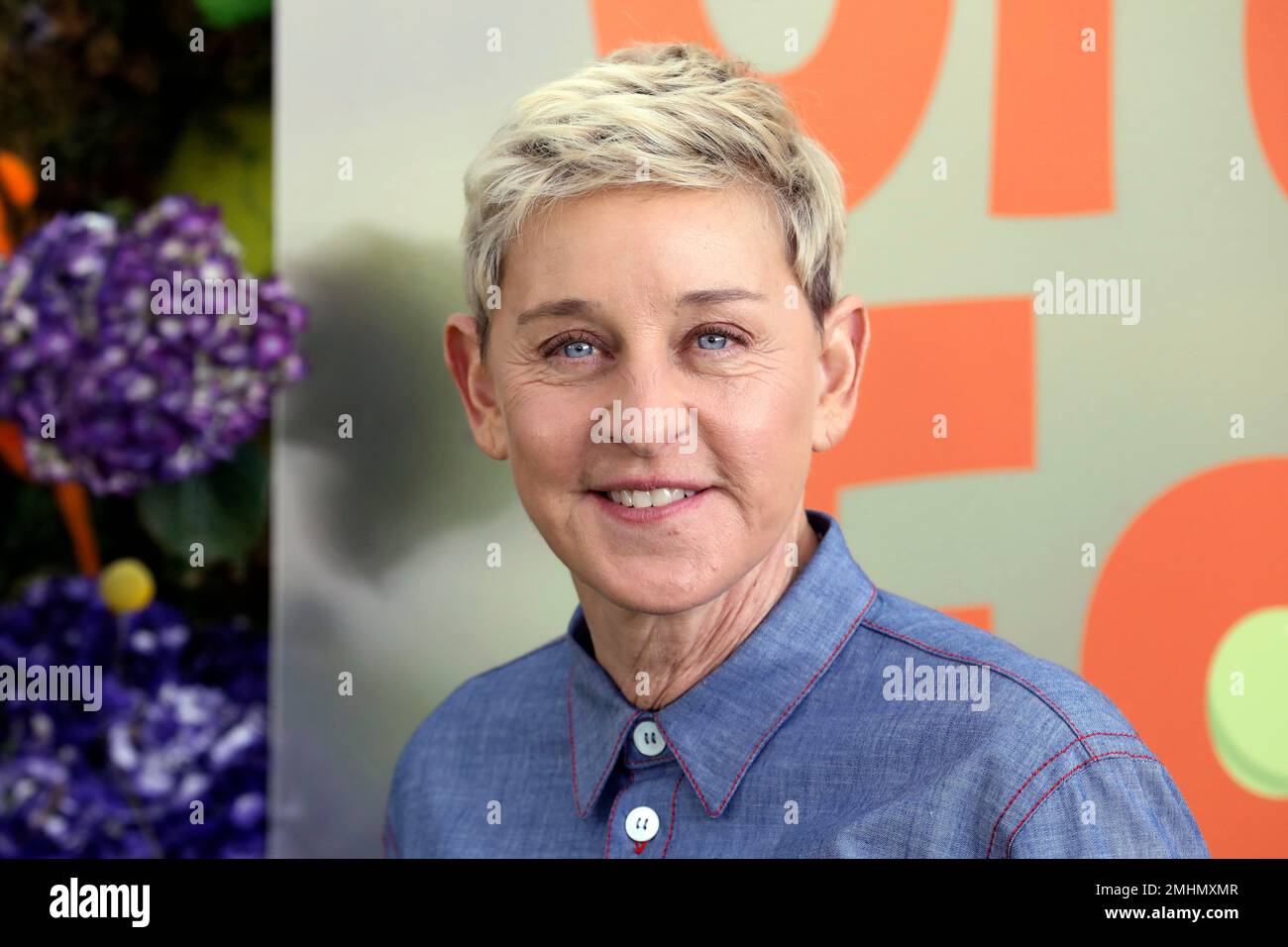Ellen DeGeneres attends the premiere of Netflix's "Green Eggs and Ham