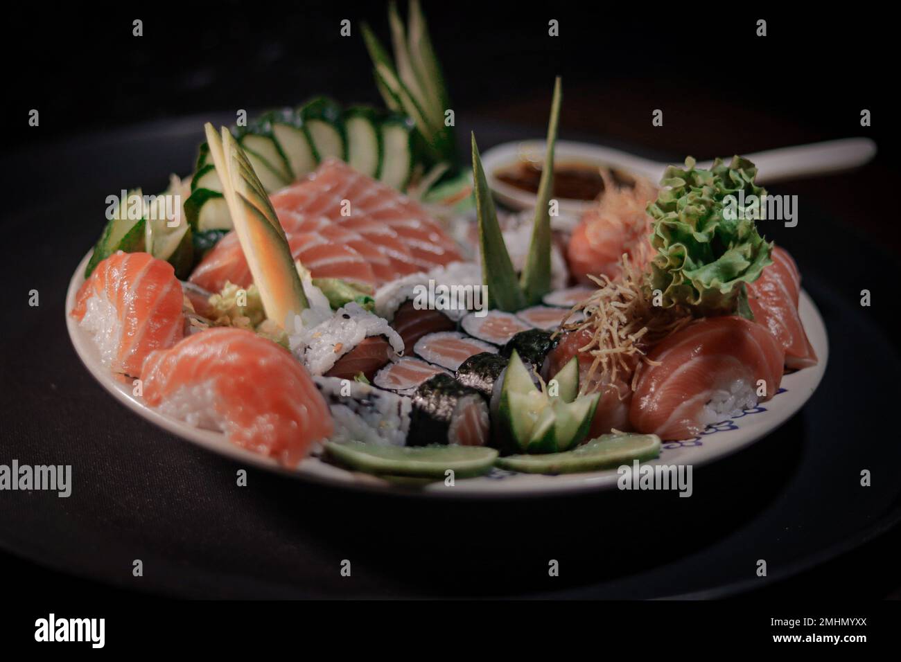 Japanese Food in Brazil Stock Photo Alamy