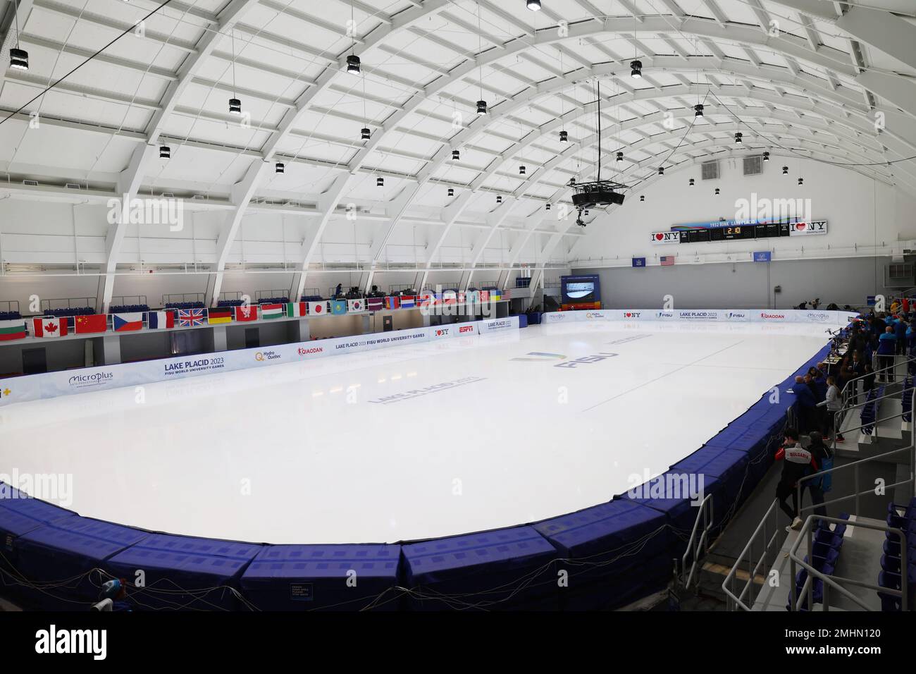 General view of Olympic Center, JANUARY 19, 2023 Short Track at