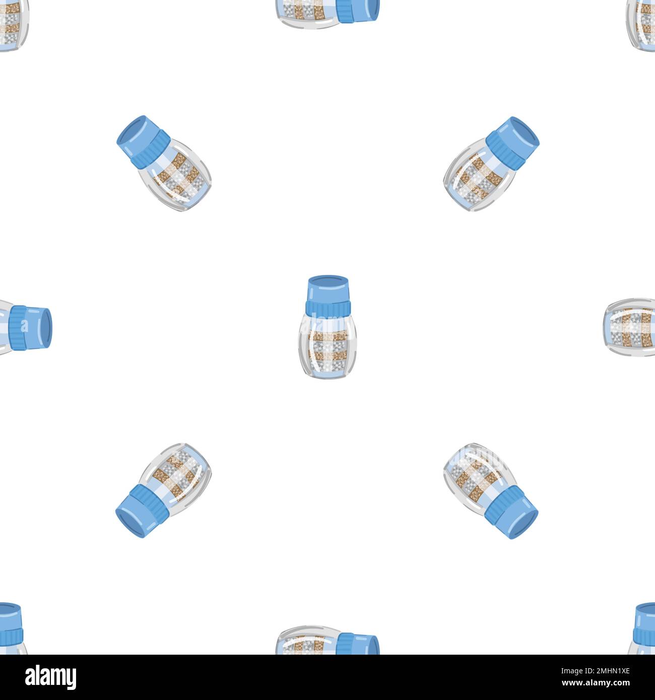 Tank filter pattern seamless vector Stock Vector