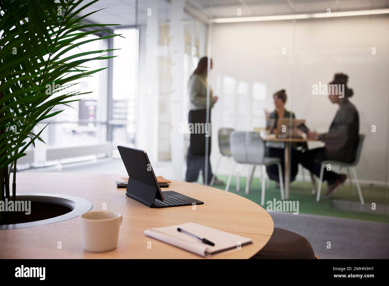Business people having meeting in office Stock Photo