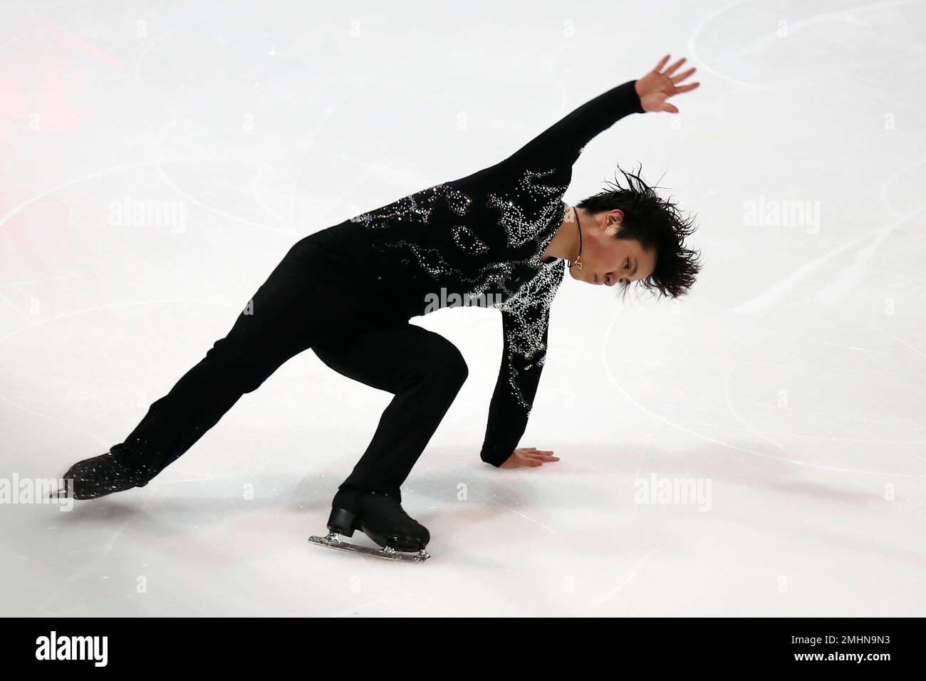 Shoma Uno of Japan competes in the Men Free Skating during the ISU