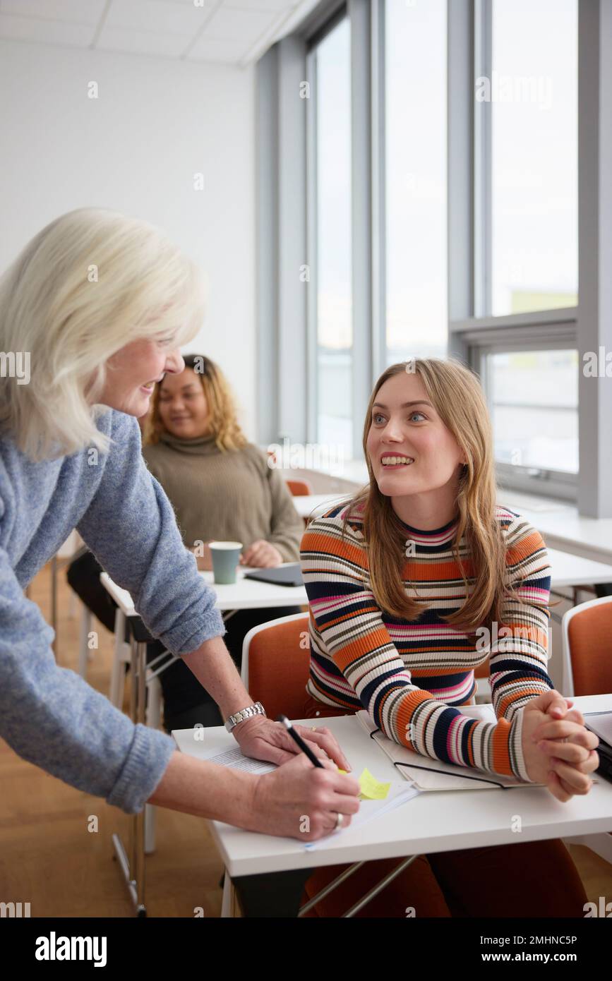 Business people at workshop Stock Photo