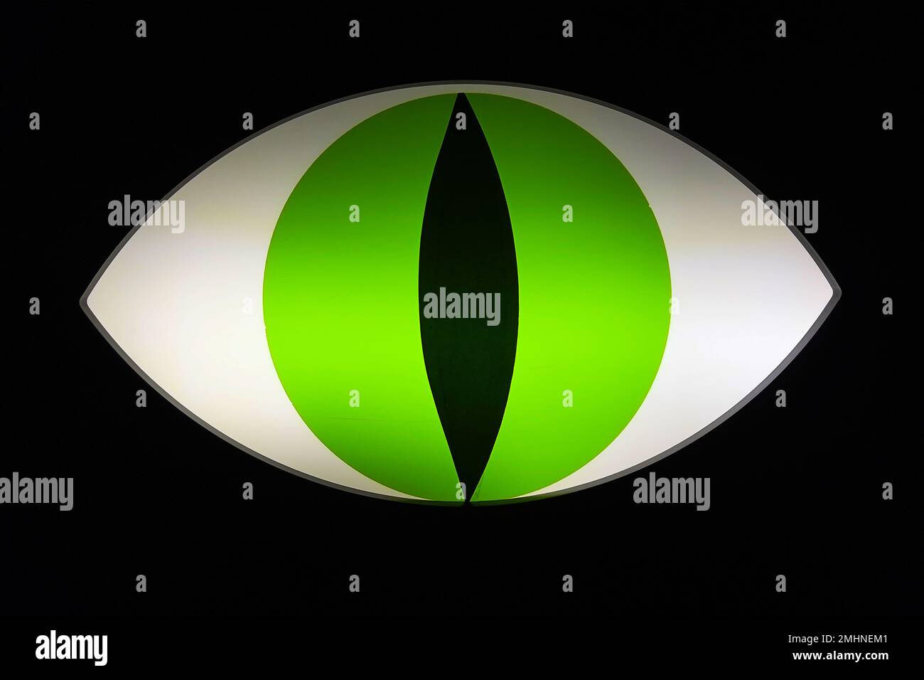 Cat's eye texture, image created by artificial intelligence Stock Photo