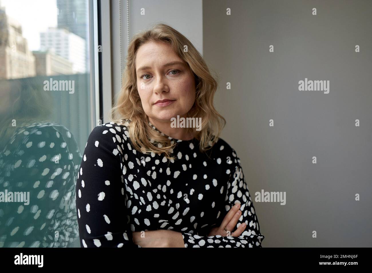 This Sept. 9, 2019 photo shows actress Merritt Wever posing for a