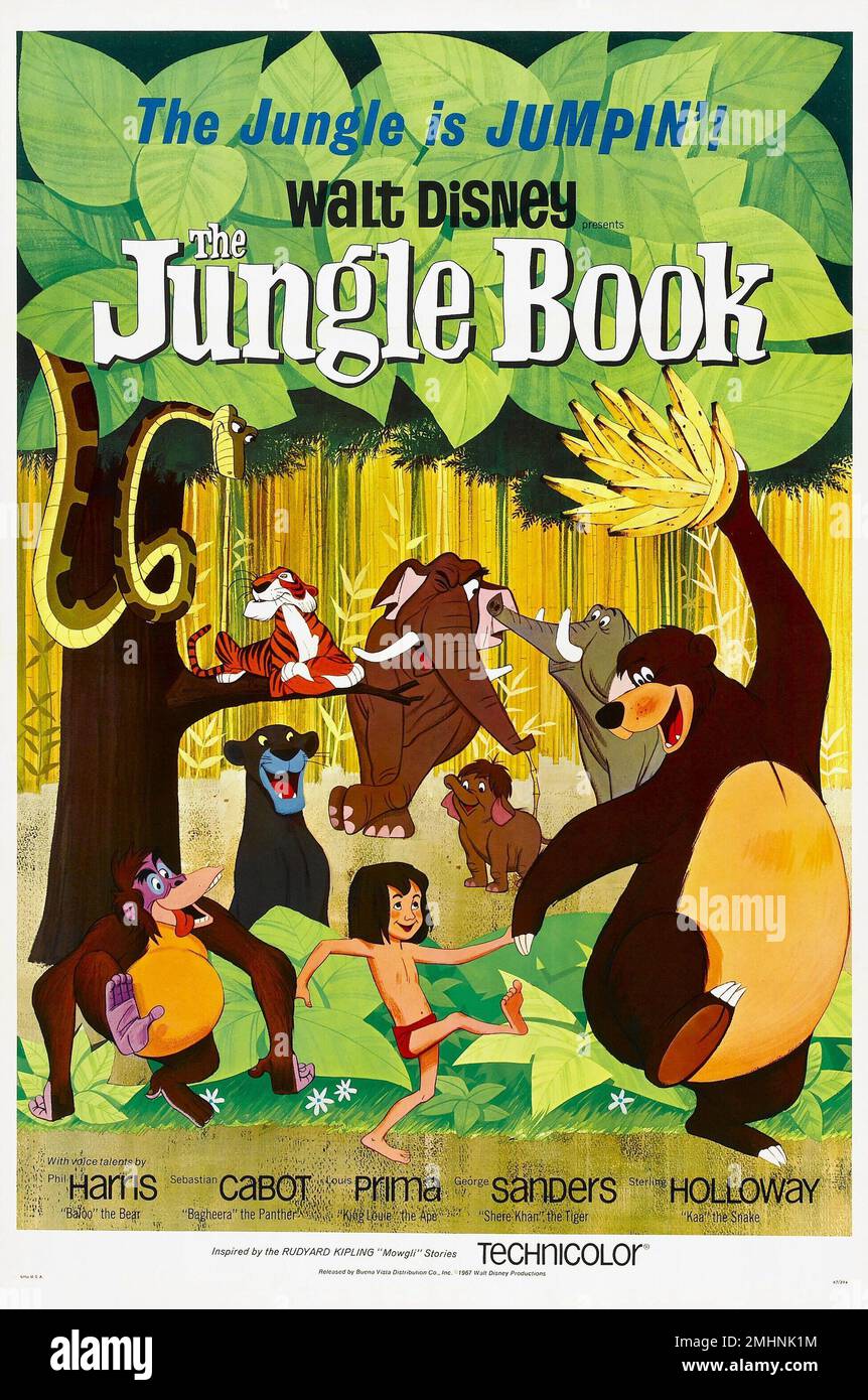 The jungle book 1967 hi-res stock photography and images - Alamy