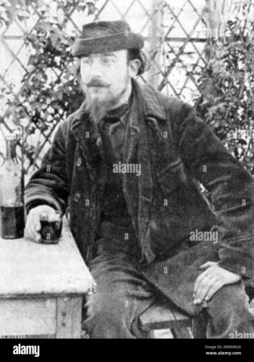 Erik Satie late 1890s Stock Photo