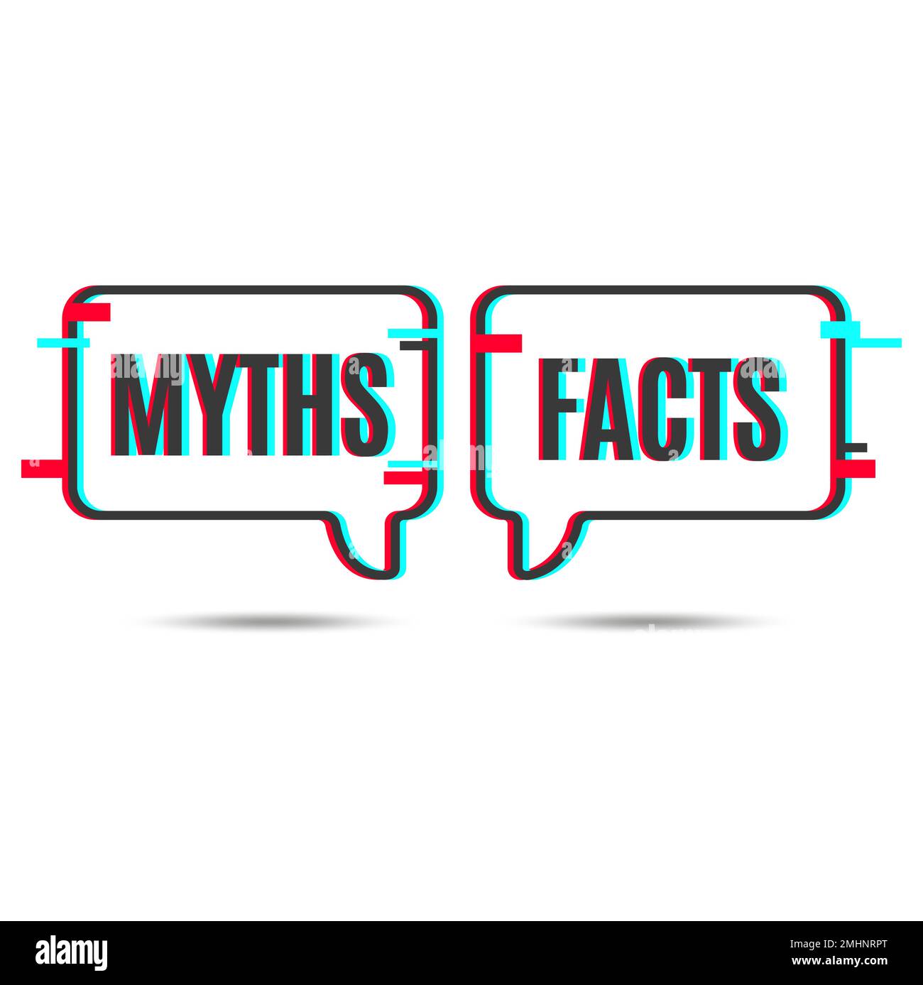 Myth busting Stock Vector Images - Alamy