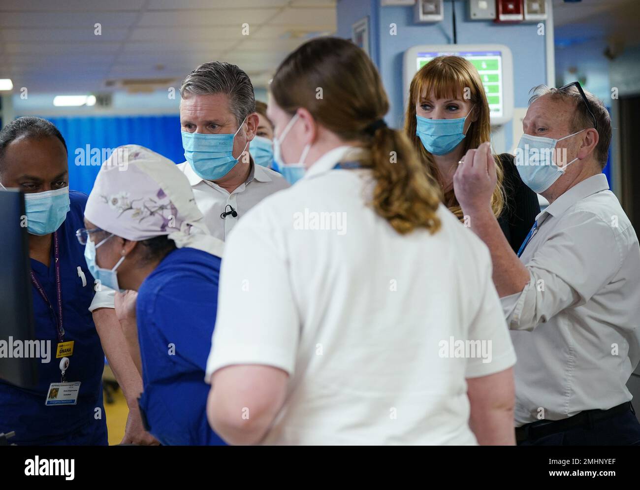 Labour Party leader Sir Keir Starmer and Deputy Leader of the Labour ...