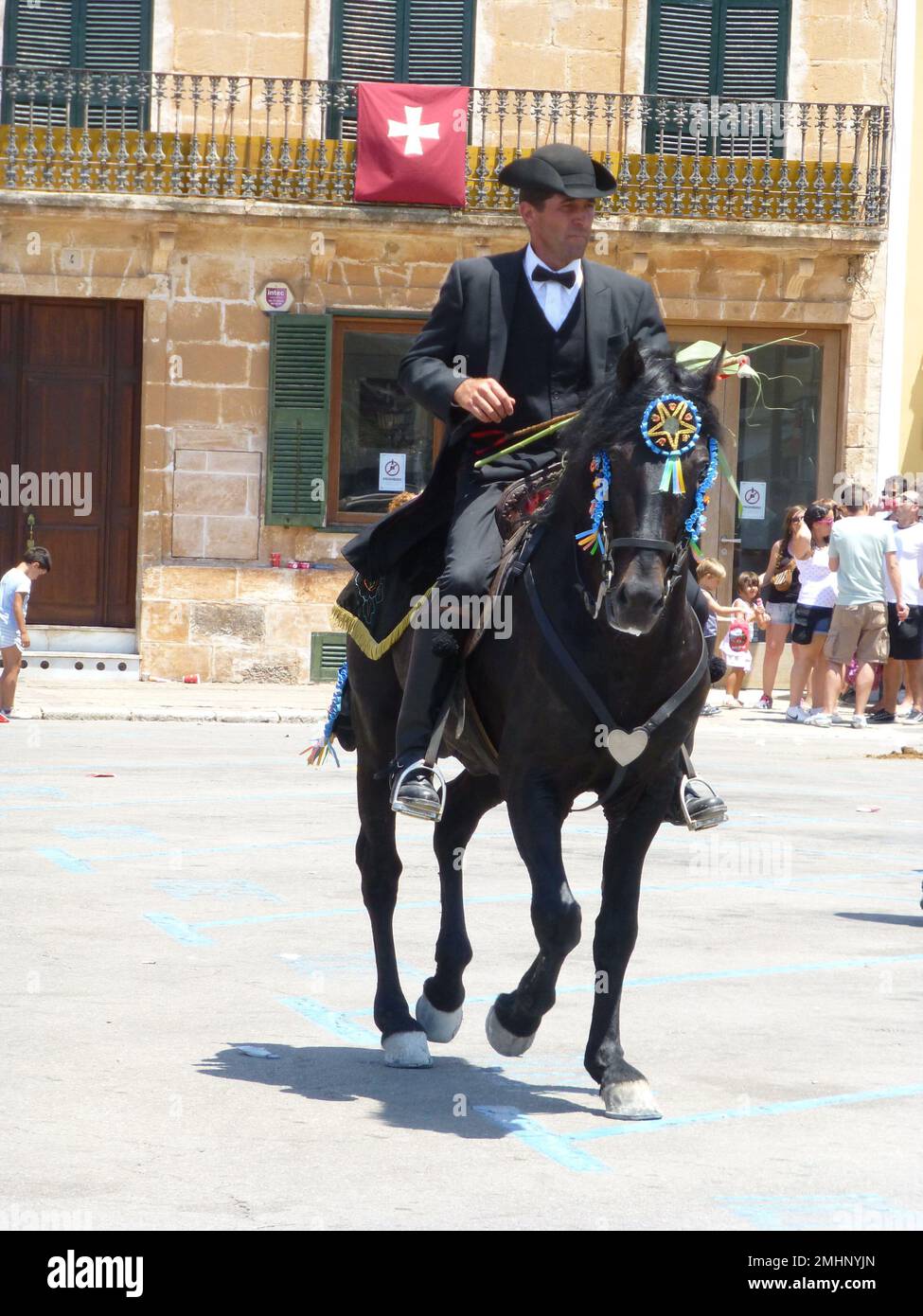 Festival Sant Joan Ciutadella Stock Photo Alamy