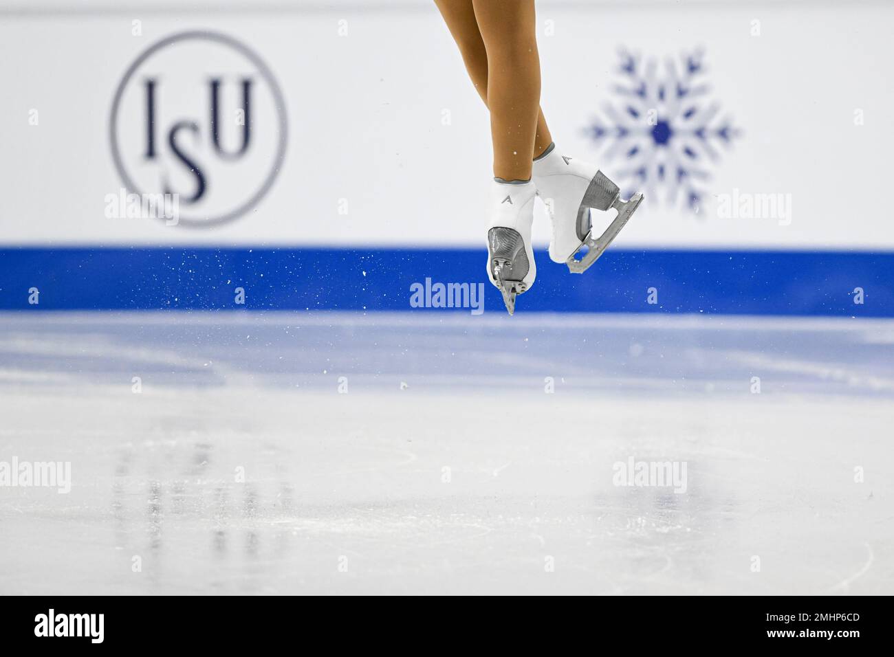 Eva-Lotta KIIBUS (EST), during Women Short Program, at the ISU European Figure Skating Championships 2023, at Espoo Metro Areena, on January 26, 2023 in Espoo, Finland. Credit: Raniero Corbelletti/AFLO/Alamy Live News Stock Photo