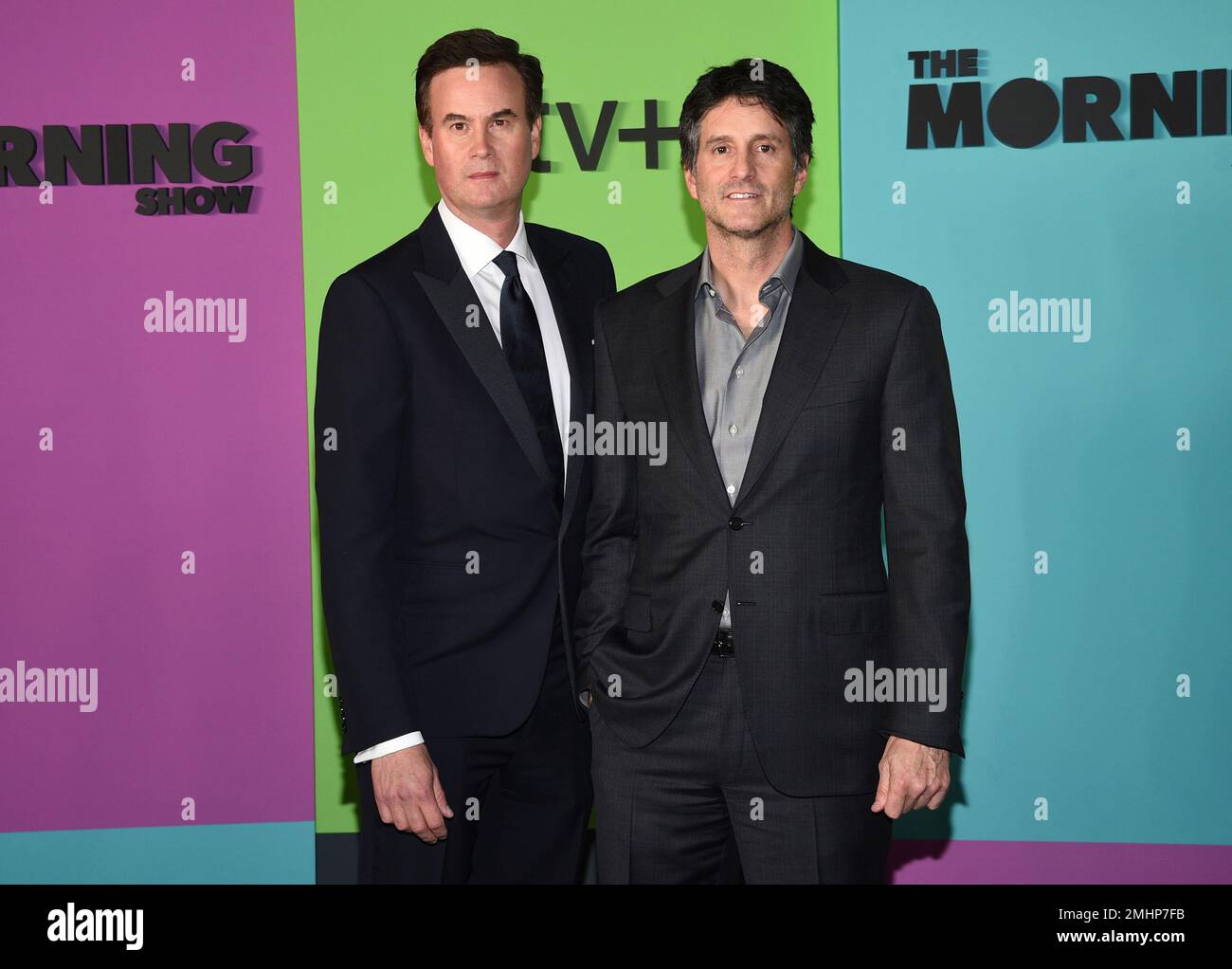 Zack Van Amburg, left, and Jamie Erlicht, heads of worldwide video