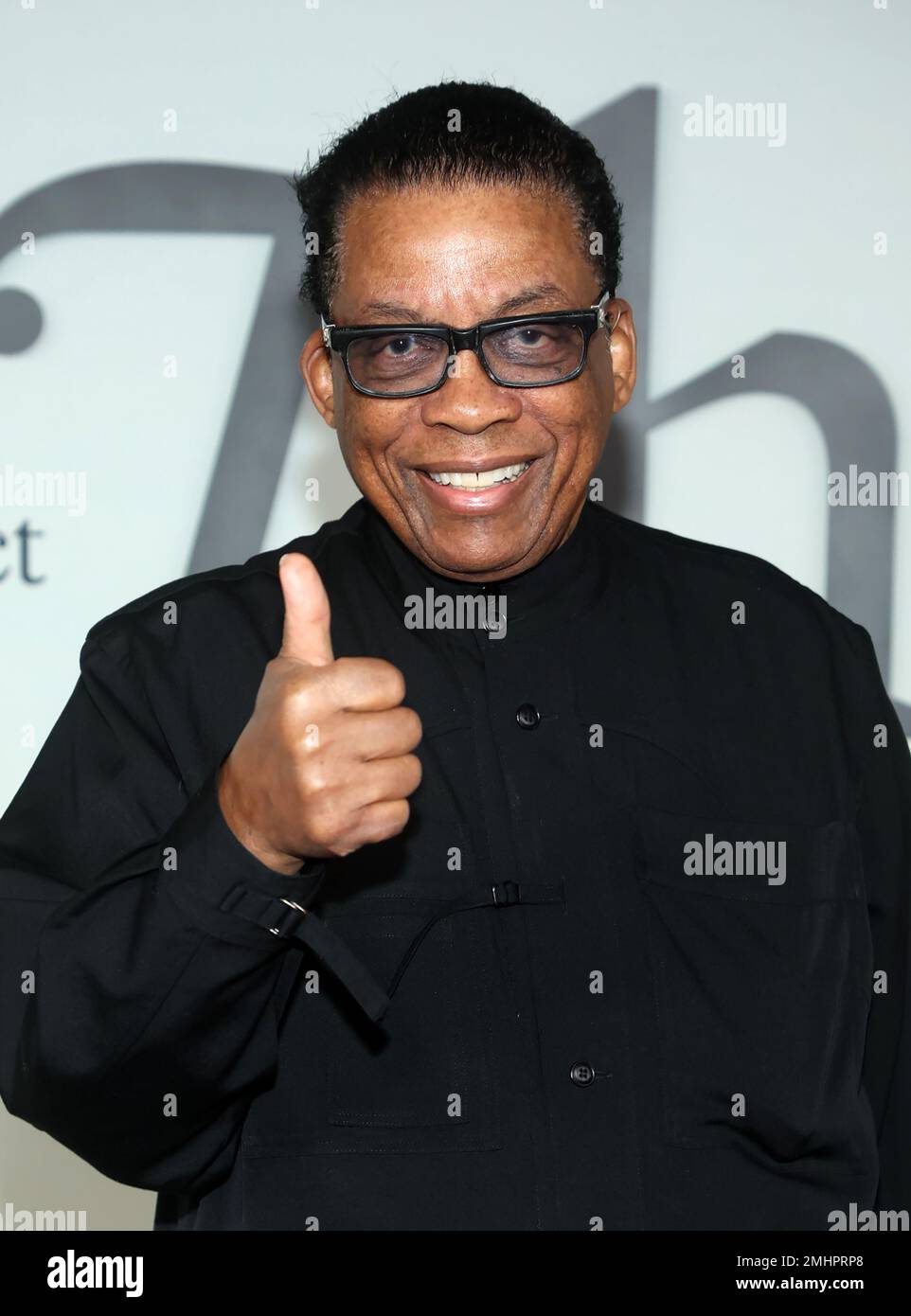 LOS ANGELES, CA JANUARY 26 Herbie Hancock at the premiere of Hulu's