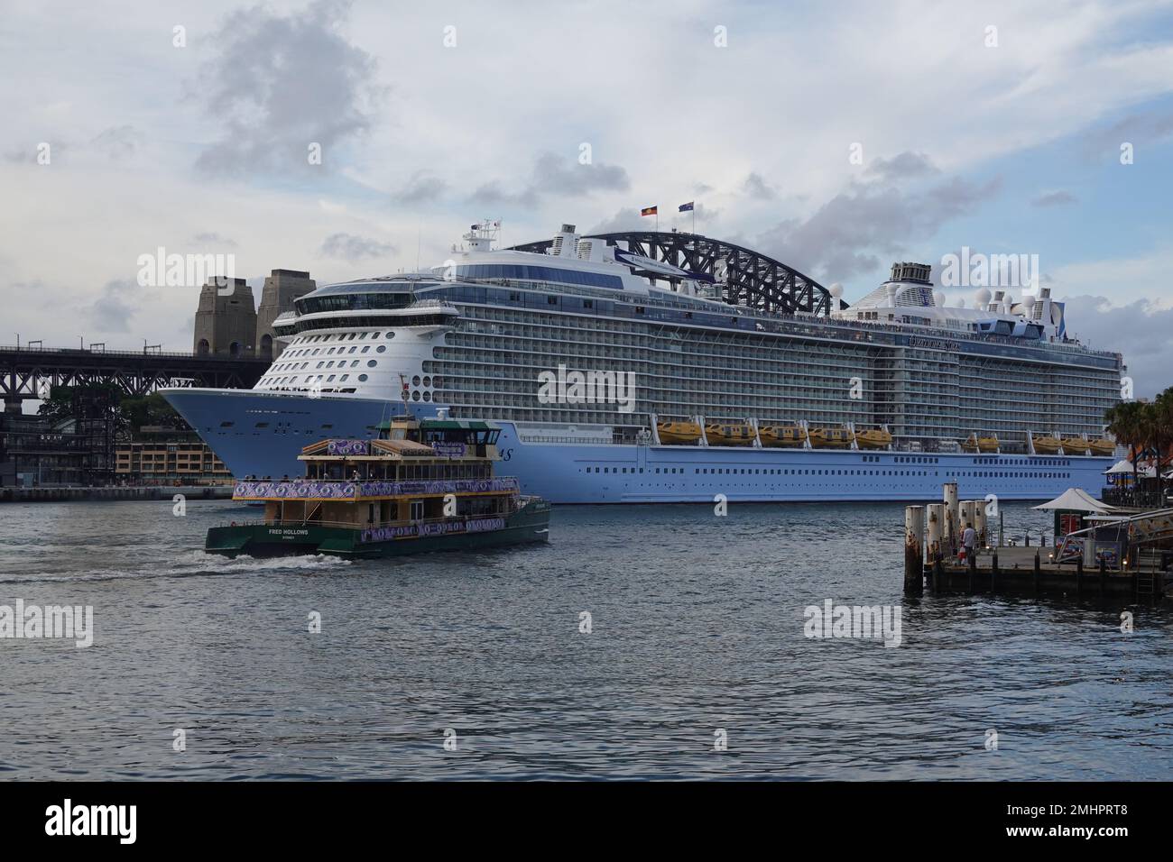 Ovation of the Seas cruise ship owned by Royal Caribbean International