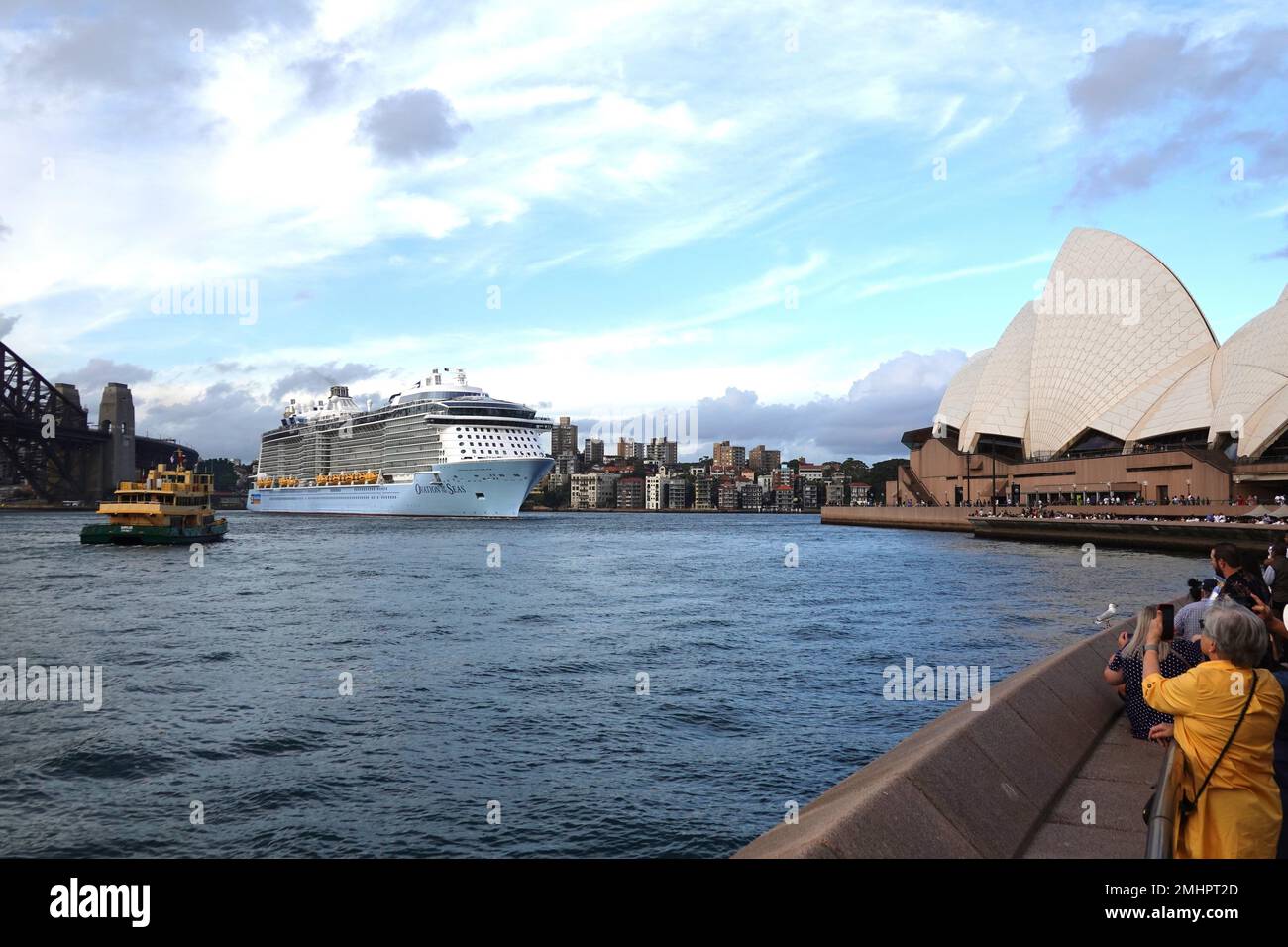 Ovation of the Seas cruise ship owned by Royal Caribbean International