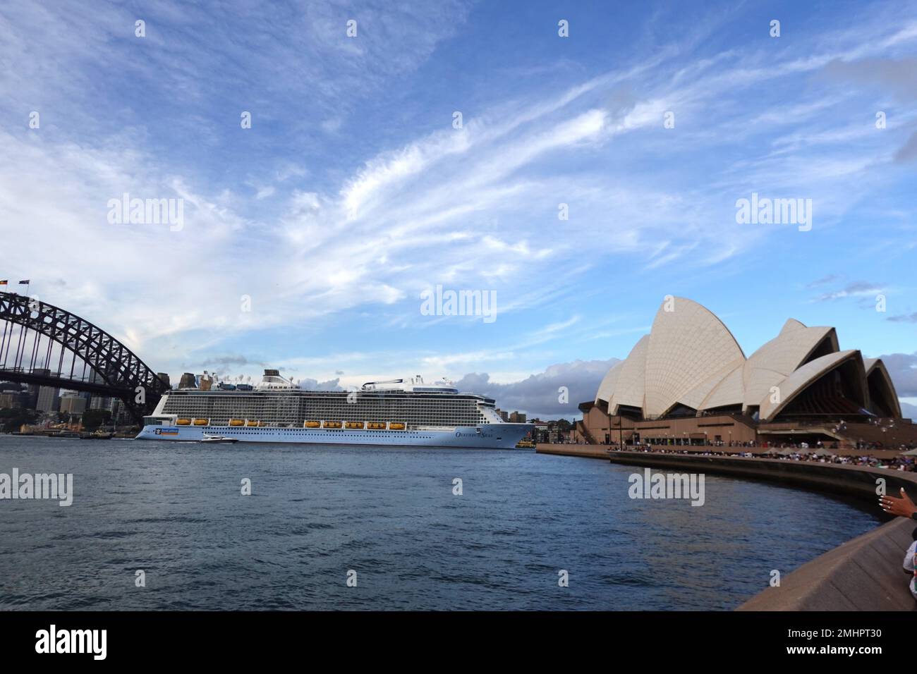 Ovation of the Seas cruise ship owned by Royal Caribbean International