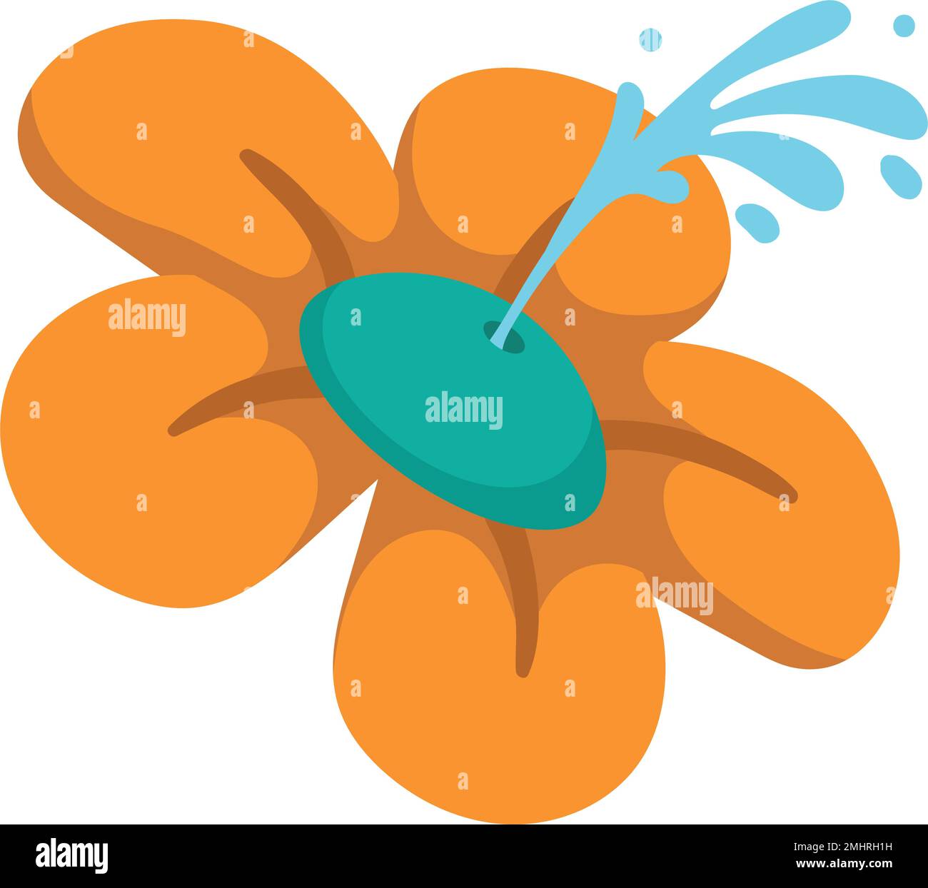 water flower prank Stock Vector Image & Art Alamy