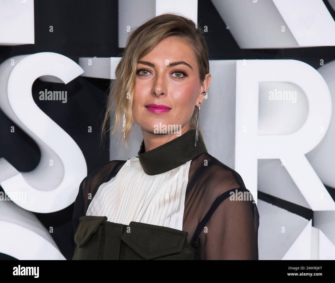 Maria Sharapova attends the Nordstrom NYC Flagship store opening party