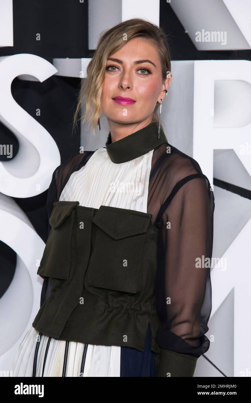 Maria Sharapova attends the Nordstrom NYC Flagship store opening party