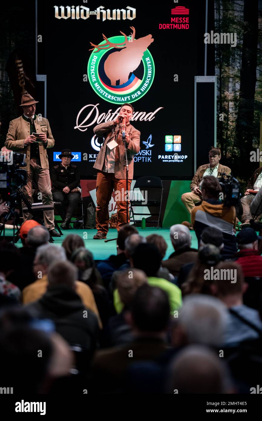 Dortmund, Germany. 27th Jan, 2023. Fabien Menzel, German Champion 2023