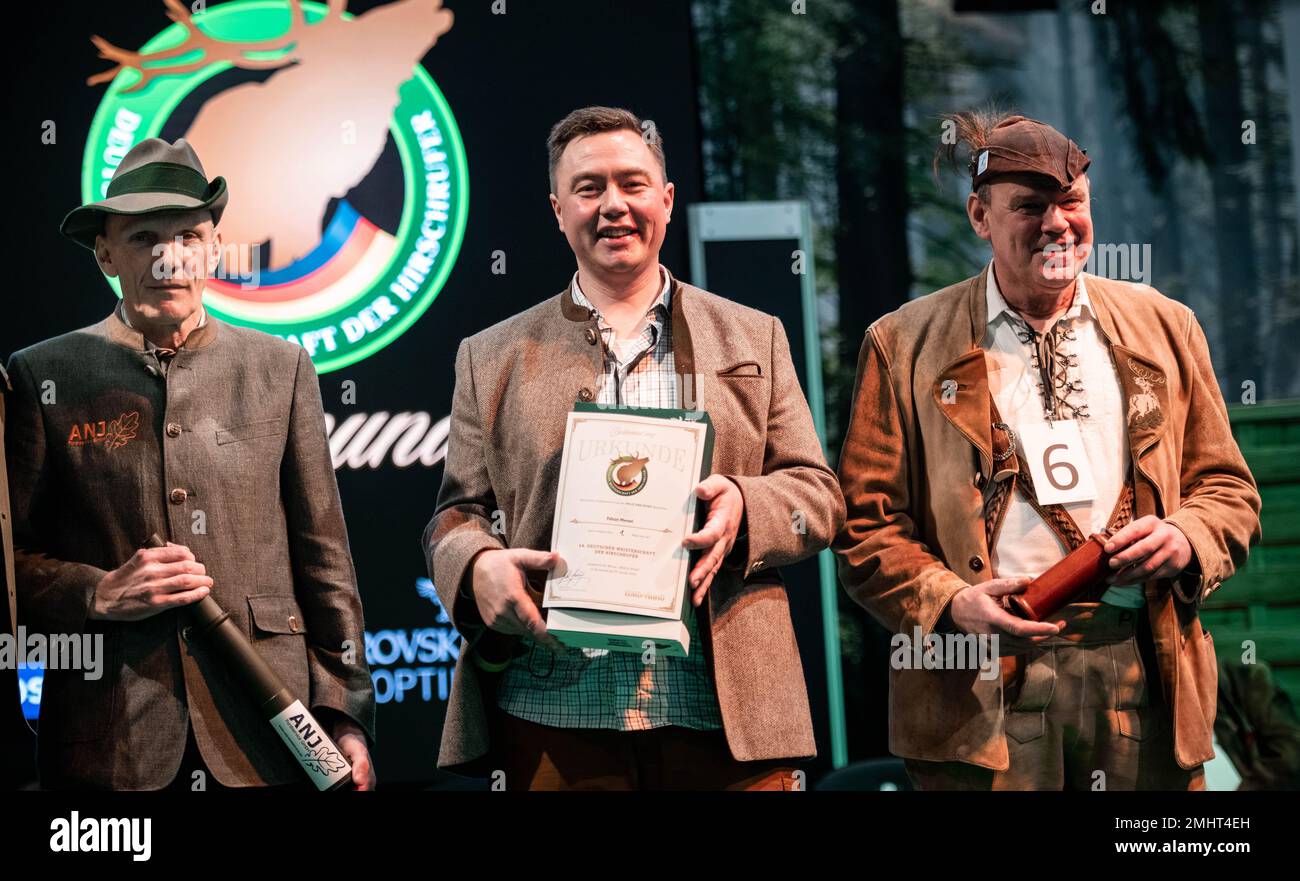 Dortmund, Germany. 27th Jan, 2023. Thomas Soltwedel, runnerup, Fabien